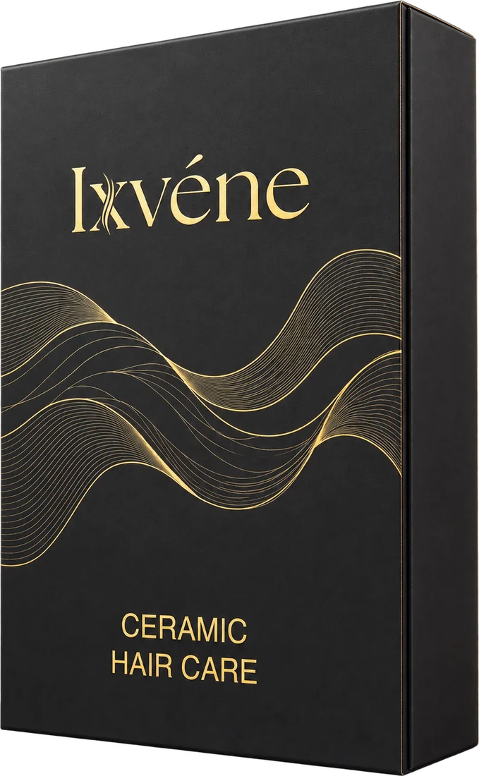 Kapalı Ixvéne Ceramic Hair Care kutusu